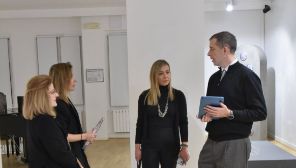 Marko Đurić u Srpskom kulturnom centru u Parizu