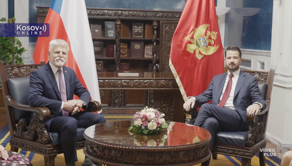 Češki predsednik Pavel u Podgorici Češki predsednik Pavel u Podgorici