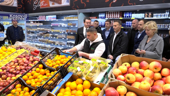 Aljbin Kurti u poseti Leposaviću