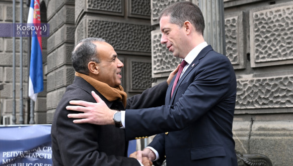 Marko Đurić i egipatski ministar spoljnih poslova Abdelati Marko Đurić i egipatski ministar spoljnih poslova Abdelati