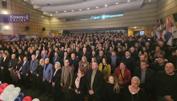Miting Srpske liste u Leposaviću