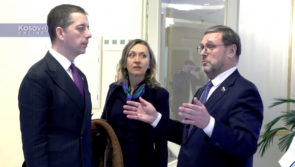 Đurić i Kosačov u Moskvi