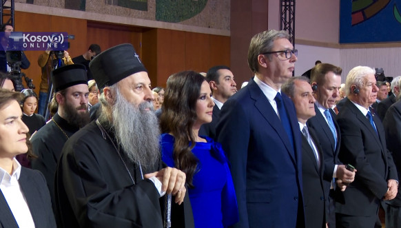 Dodela odlikovanja, Aleksandar Vučić i patrijarh Porfirije