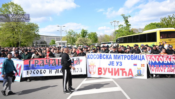 Srbi sa Kosova stigli u Beograd