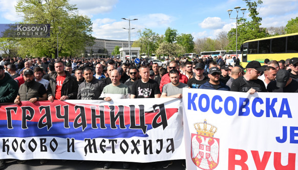 Srbi sa Kosova stigli u Beograd