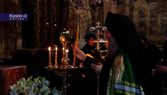 Liturgija u Visokim Dečanima