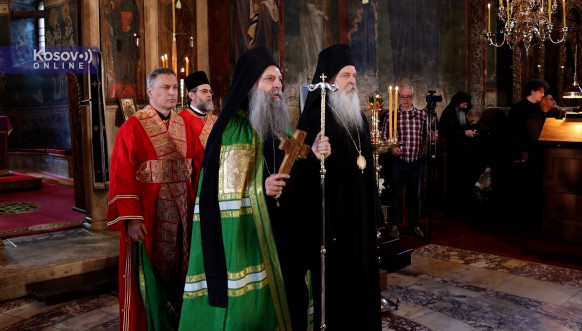 Liturgija u Visokim Dečanima