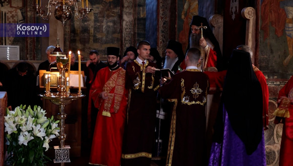 Liturgija u Visokim Dečanima
