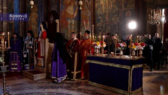 Liturgija u Visokim Dečanima