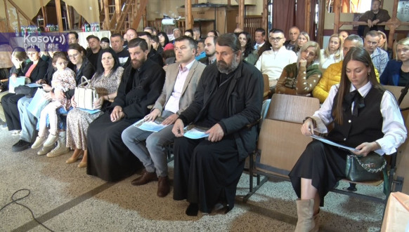 Štrpce, promocija knjige Popovi i narod