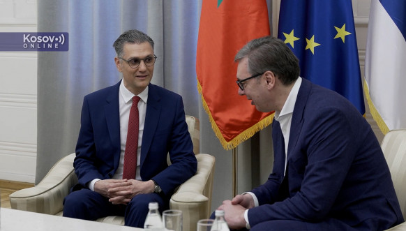 Mohamed Amin Belhaž i Aleksandar Vučić