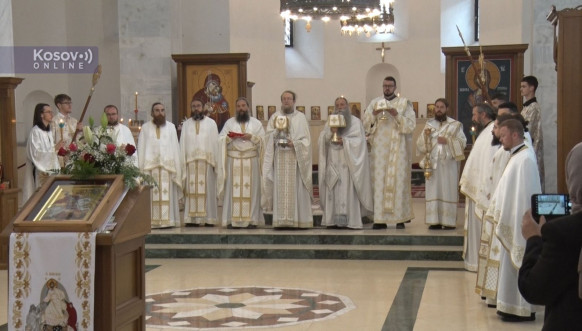 U Hramu Svetog Đorđa u Prizrenu obeležena slava sabornog hrama Đurđevdan