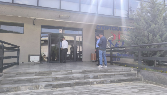 Kosovska policija u Hali sportova