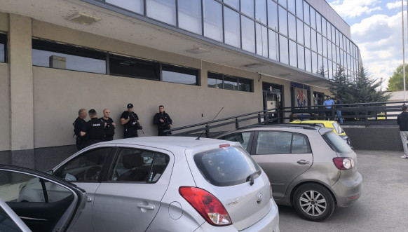 Kosovska policija u Hali sportova
