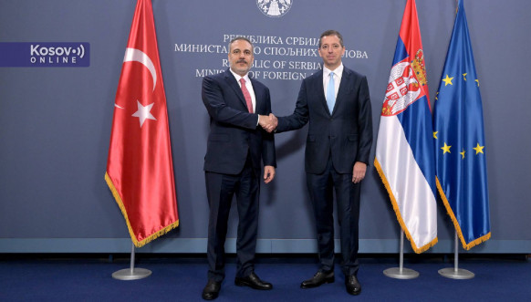 Marko Đurić sa ministrom spoljnih poslova Turske Hakanom Fidanom