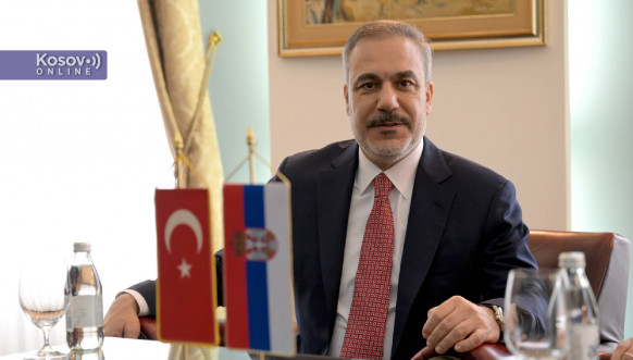 Marko Đurić sa ministrom spoljnih poslova Turske Hakanom Fidanom