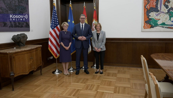 Aleksandar Vučić i Klaudija Teni