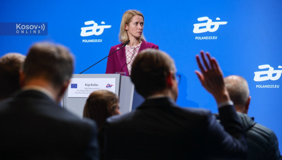 Kaja Kalas na neformalnom sastanku ministara spoljnih poslova EU u Varšavi