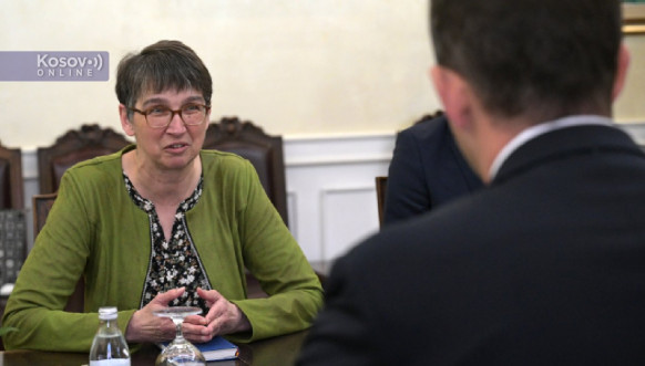 Ministar spoljnih poslova Srbije Marko Đurić i ambasadorka Nemačke u Srbiji Anke Konrad