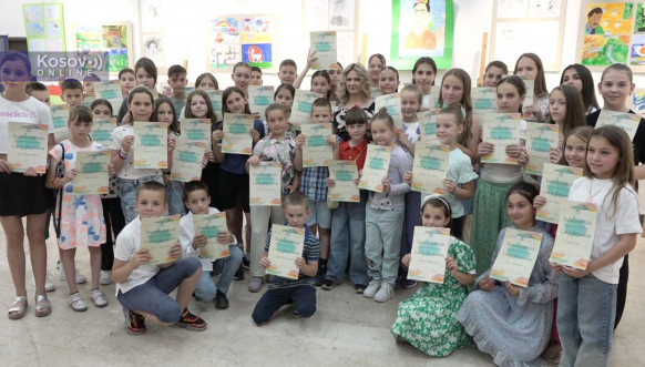 Izložba dečjih radova u Leposaviću