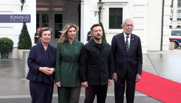 Beč, Predsednik Ukrajine Zelenski u jednodnevnoj poseti Austriji