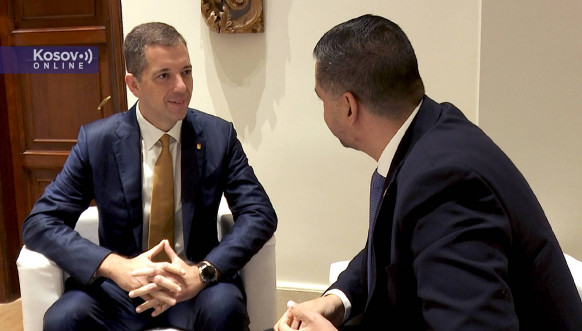 Đurić sa ministrom spoljnih poslova Malte Janom Borgom