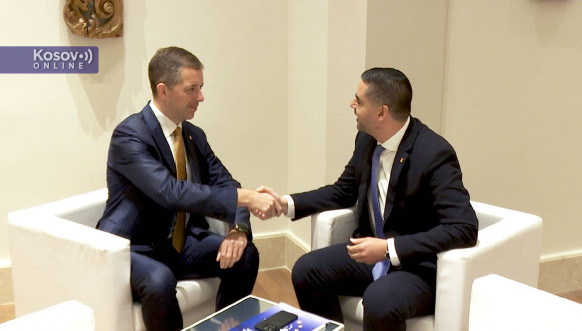 Đurić sa ministrom spoljnih poslova Malte Janom Borgom