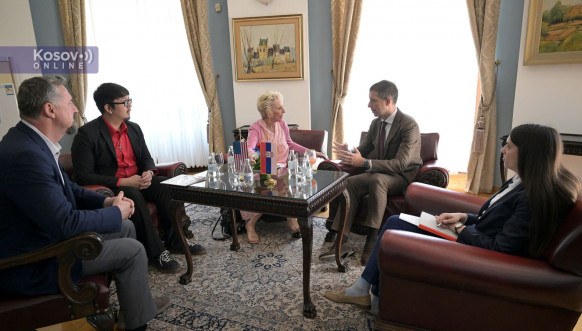  Sastanak ministra Ðurića sa Elejn Bek