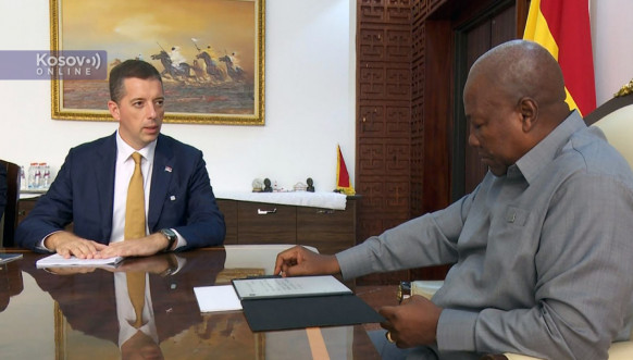 Marko Đurić i predsednik Gane