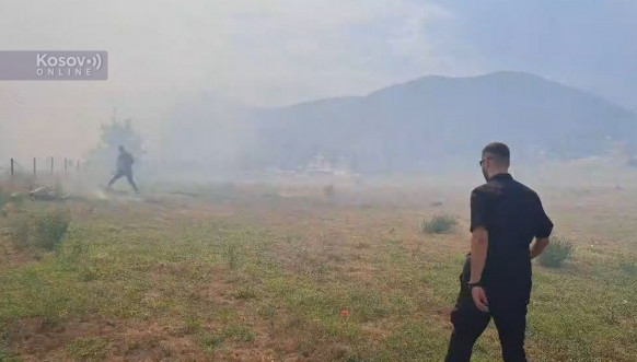 Požar zahvatio i Veliko Rudare u opštini Zvečan