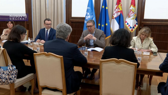 Aleksandar Vučić i Miroslav Jenč