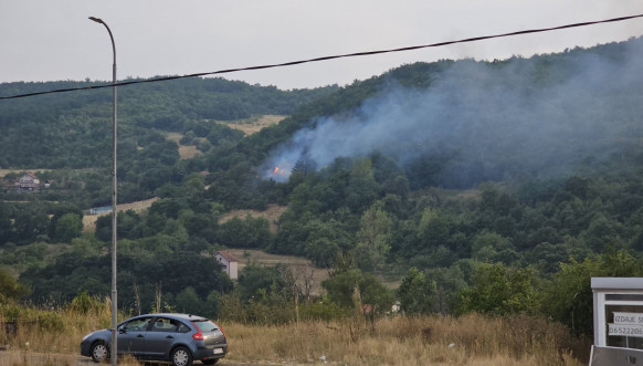 Požari na više lokacija u opštini Leposavić