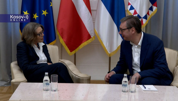 Aleksandar Vučić i ambasadorka Danske u Beogradu Pernil Daler Kardel