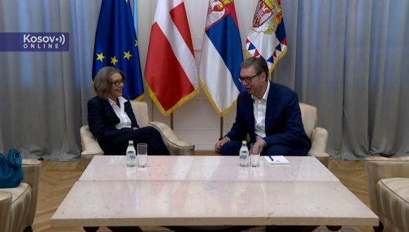 Aleksandar Vučić i ambasadorka Danske u Beogradu Pernil Daler Kardel