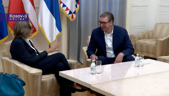 Vučić i ambasadorka Danske u Beogradu Pernil Daler Kardel