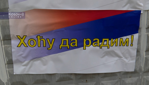 Plakati na severu Kosova