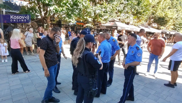 Policija brani igre bez granica u Severnoj Mitrovici