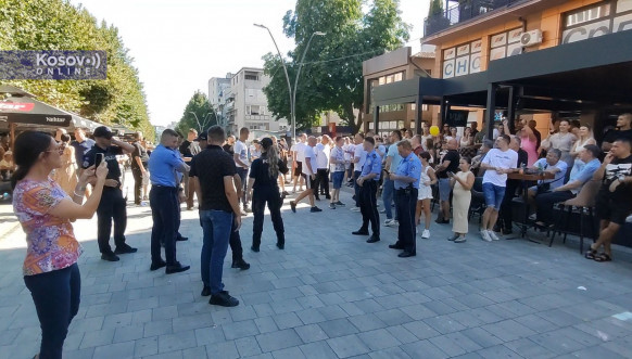 Policija brani igre bez granica u Severnoj Mitrovici
