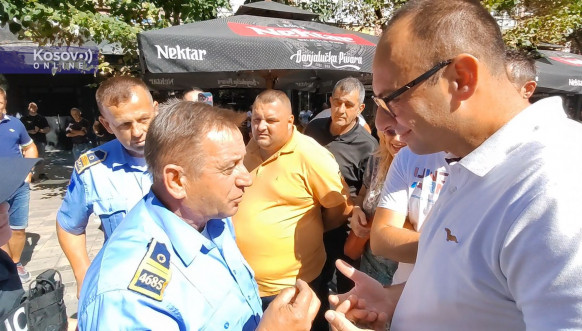 Policija brani igre bez granica u Severnoj Mitrovici