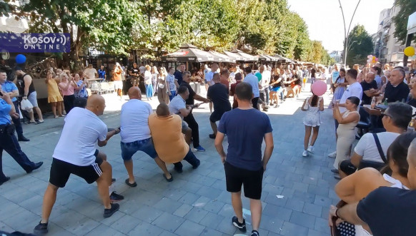 Policija brani igre bez granica u Severnoj Mitrovici