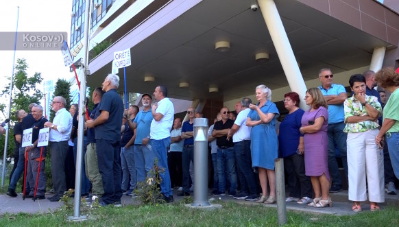 Protest radnika KOSTT
