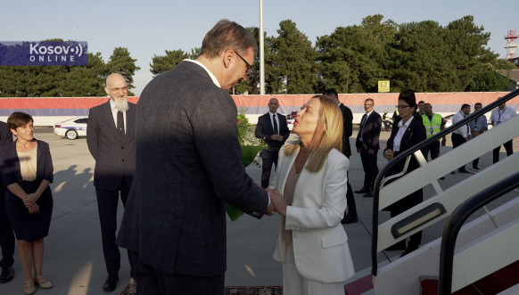 Vučić i Meloni Vučić i Meloni