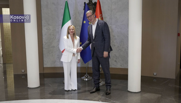 Vučić i Meloni Vučić i Meloni