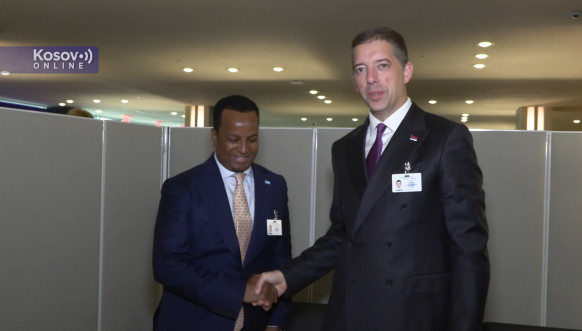 Đurić sa somalijskim šefom diplomatije Đurić sa somalijskim šefom diplomatije