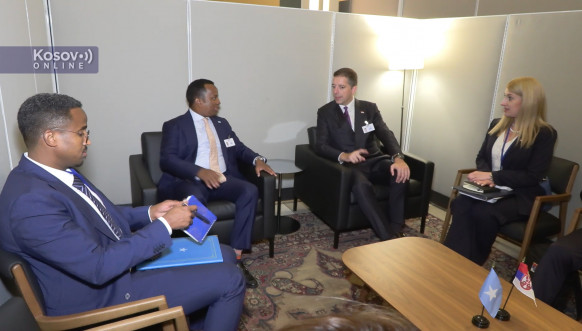 Đurić sa somalijskim šefom diplomatije Đurić sa somalijskim šefom diplomatije