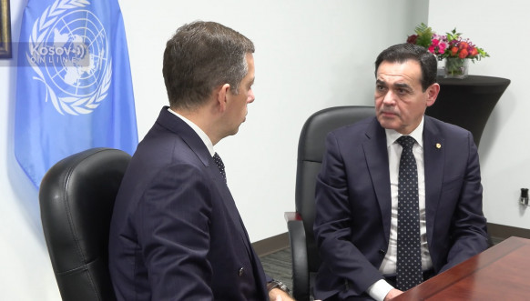Marko Đurić sa ministrom inostranih poslova Paragvaja Rubenom Dariom Ramiresom Leskanom
