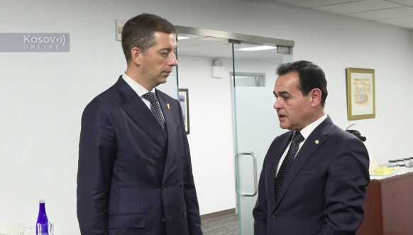 Marko Đurić sa ministrom inostranih poslova Paragvaja Rubenom Dariom Ramiresom Leskanom