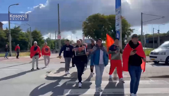 Protest OVK u Hagu