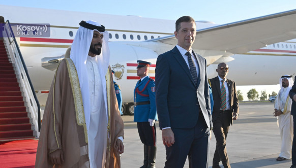Marko Đurić i šeik Naser bin Hamad Al Kalifa