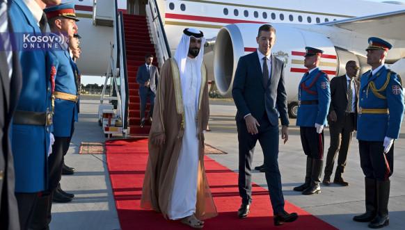 Marko Đurić i šeik Naser bin Hamad Al Kalifa